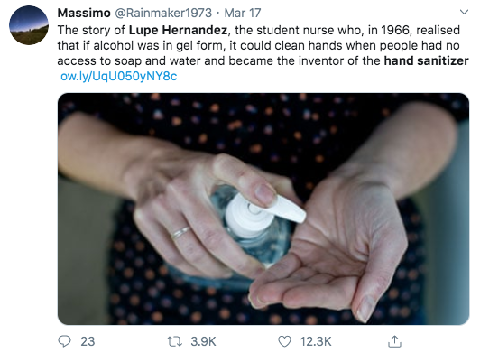 Lupe hernandez on sale hand sanitizer