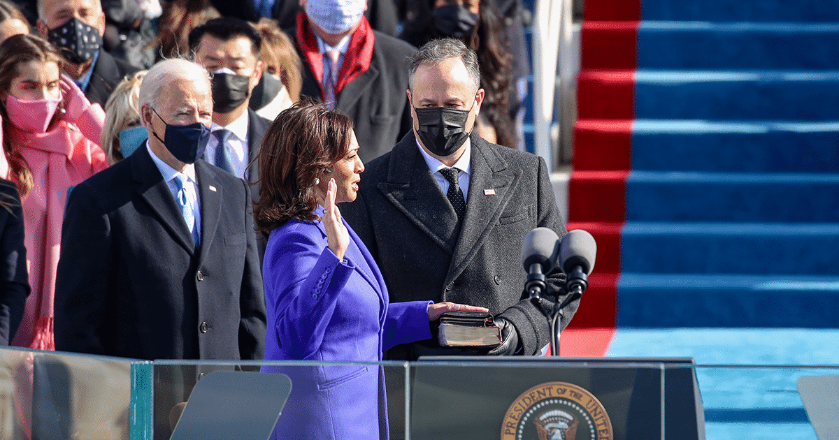 President Joe Biden's And Vice President Kamala Harris' Inauguration Represented America