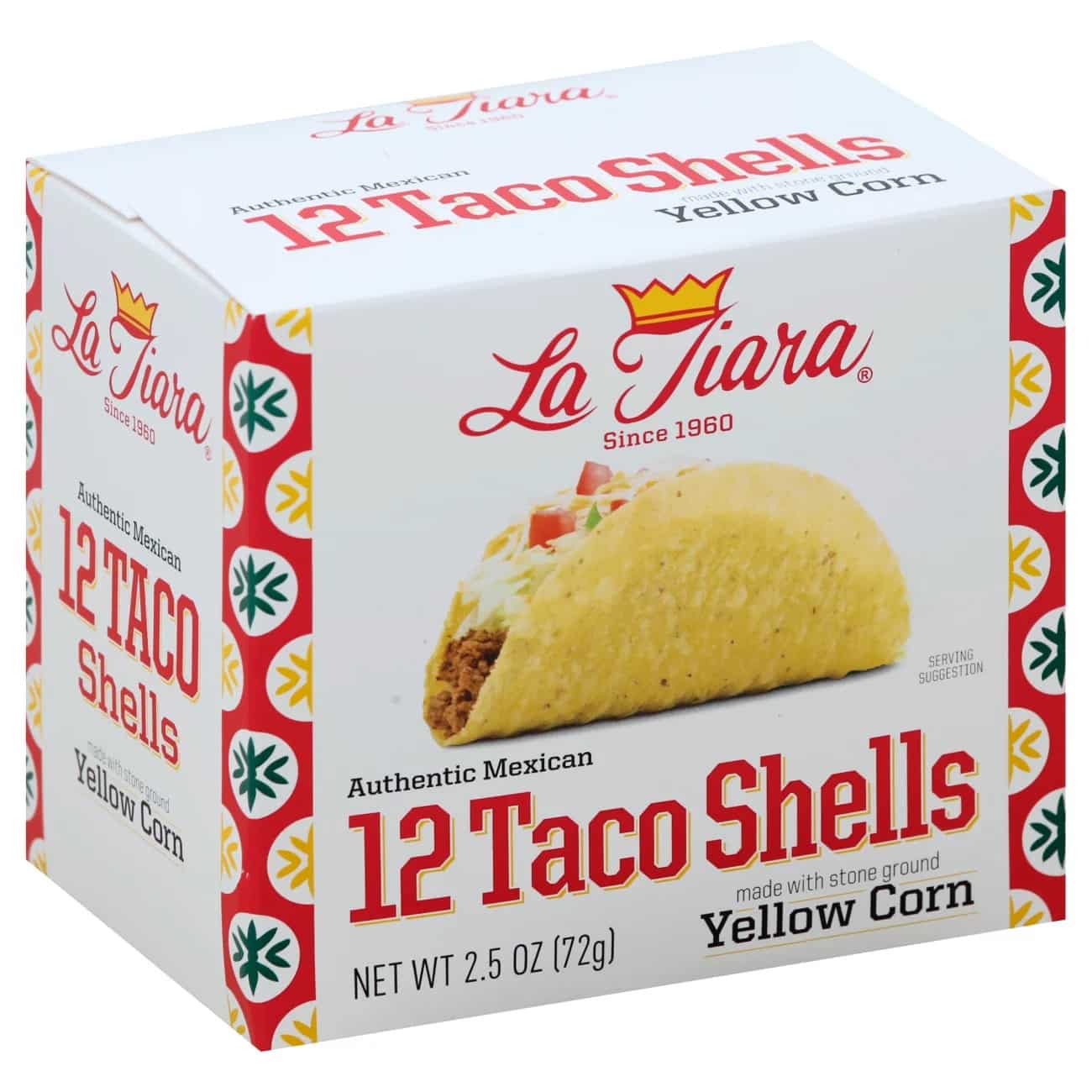 4. La Tiara’s Yellow Corn Taco Shells.