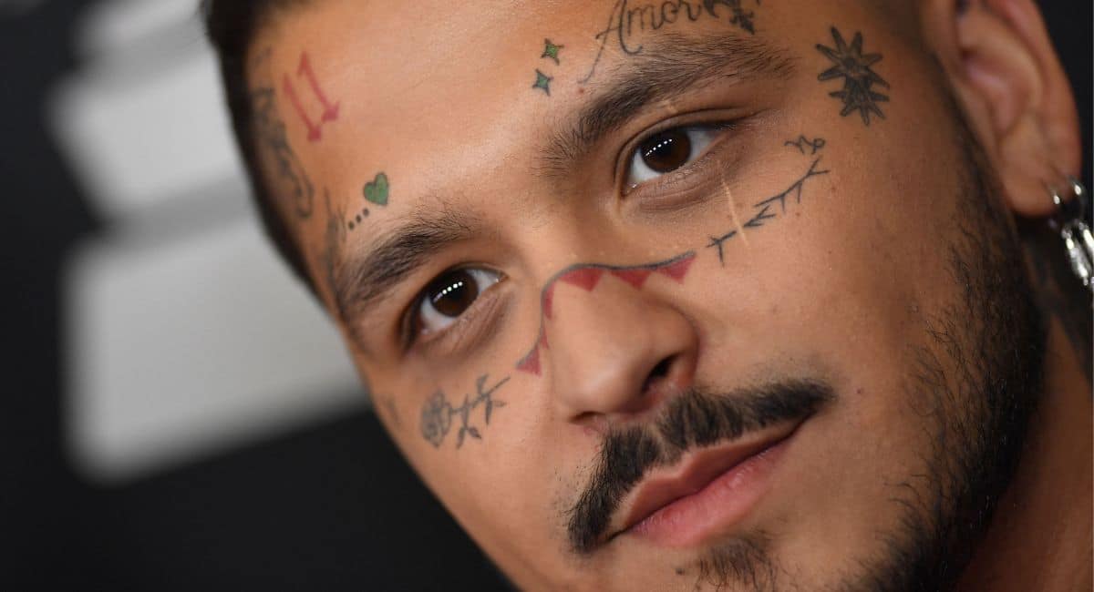 Christian Nodal Face Tattoo Ideas of Europedias