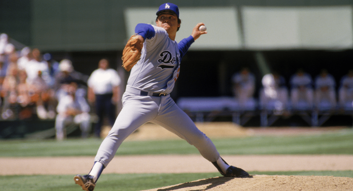 Dodger Great #fernandovalenzuela getting his number 34 retired in the