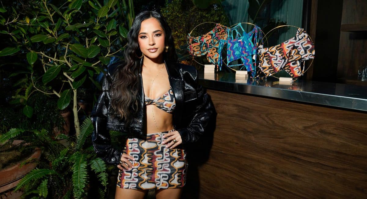 Becky G is coming under fire for her brand collaboration with swimwear brand Gonza.