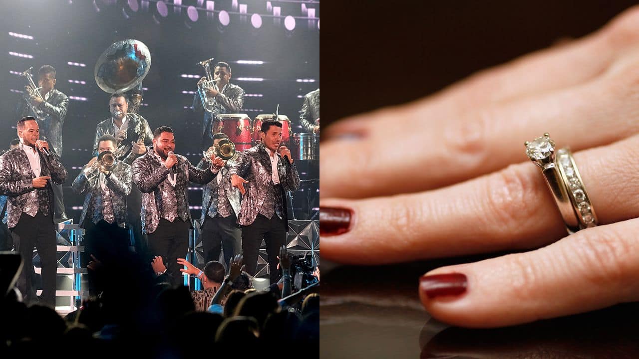 Two couples had very different proposals at a recent Banda MS concert.