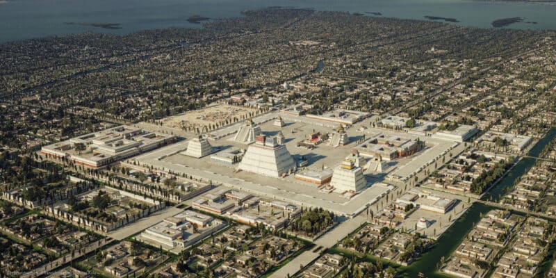 Artist Shows How Tenochtitlan Compares to Mexico City Today
