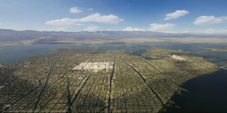 Artist Shows How Tenochtitlan Compares to Mexico City Today