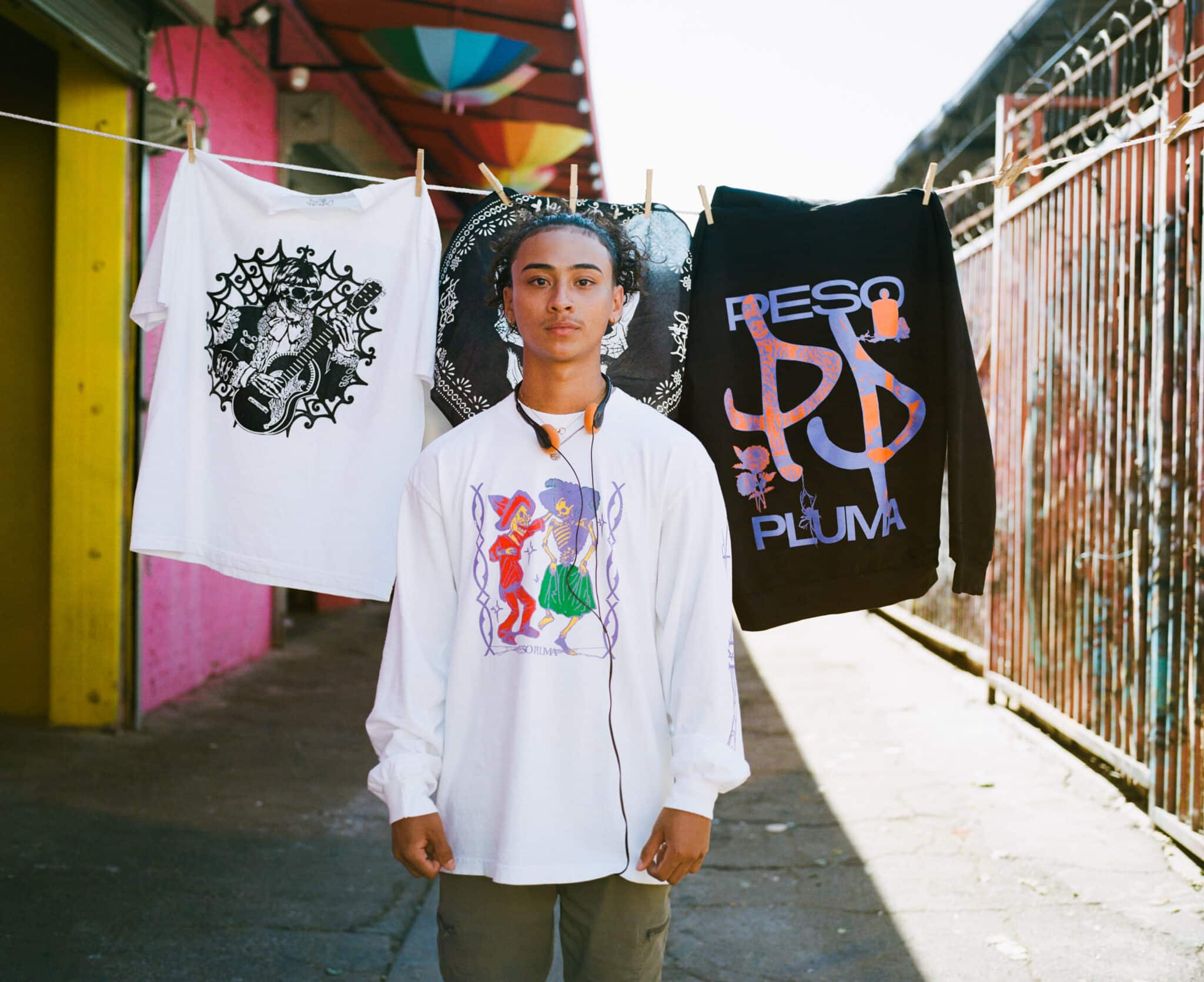 Peso Pluma Drops New Collection Celebrating Roots