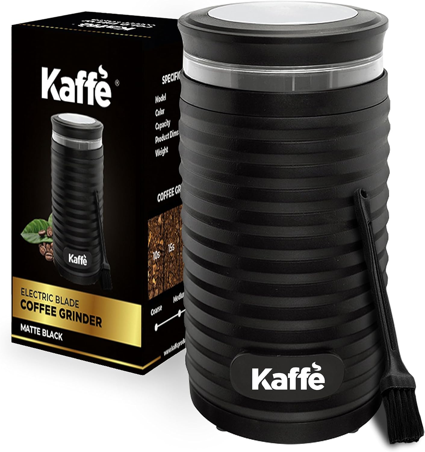 A coffee grinder from Kaffe.