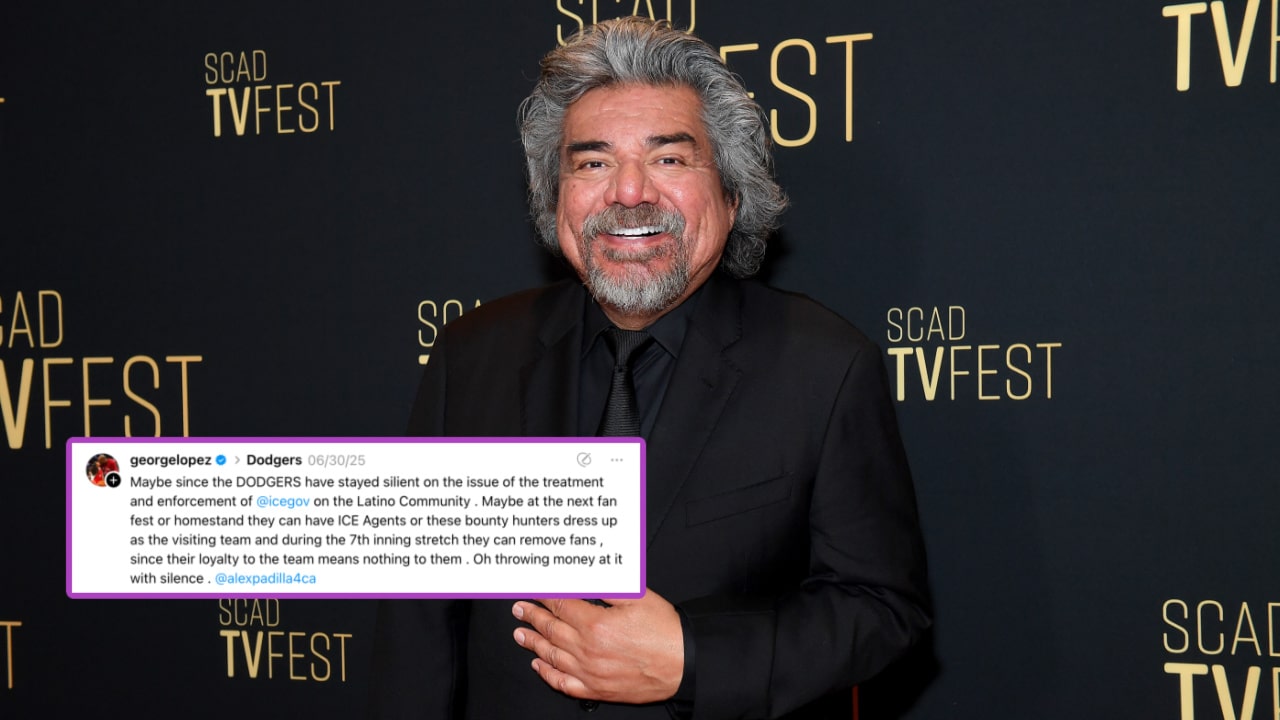 George Lopez Called Out the Dodgers for Staying Silent on Immigration Raids — So They Blocked Him