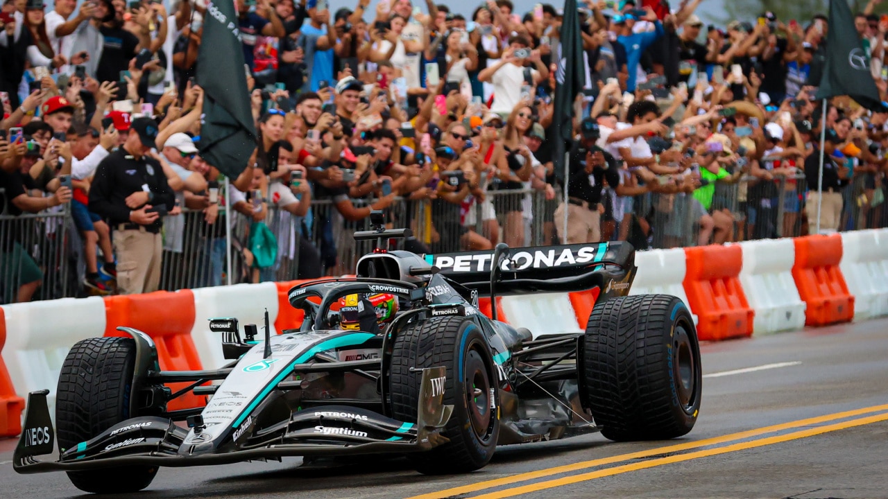 Bad Bunny Just Brought F1 to the Streets of San Juan With Adidas and Mercedes — and It Was As Iconic as It Sounds