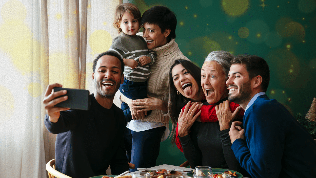 It’s Not the Presents, It’s the Group Chats, Calls, and Chaos That Make the Holidays Feel Like Home