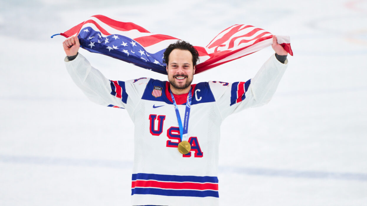 First Mexican-American to Win Olympic Men’s Hockey Gold Hit the White House. The Internet is Spiraling
