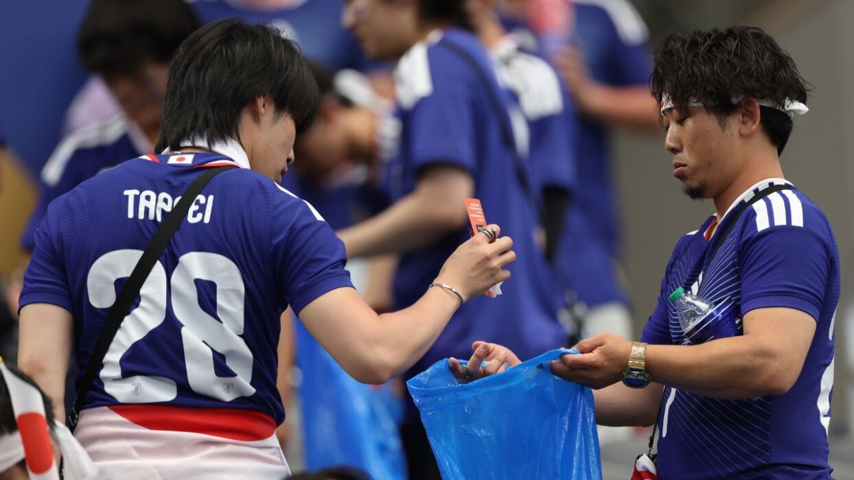Japan’s Fans Are Back at It, Teaching the World Cup What Decency Looks Like