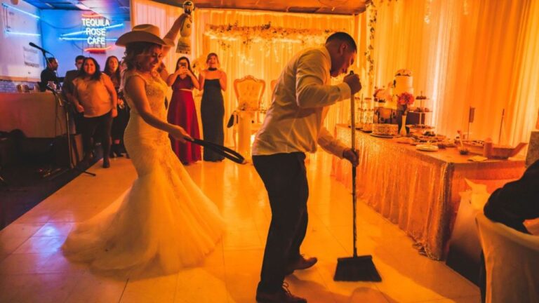 Why Your Tío Is Dancing Around With a Broom, and Other Latino Wedding Traditions Explained