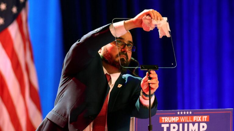 How Trump's Teleprompter Guy Turned the President's Speeches Into $100K on Kalshi